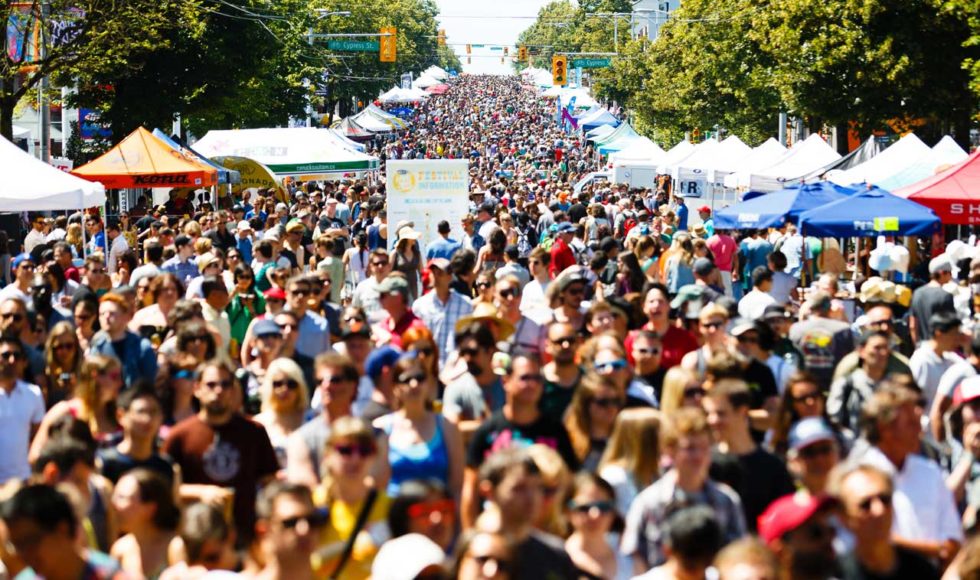 Street party Vancouver