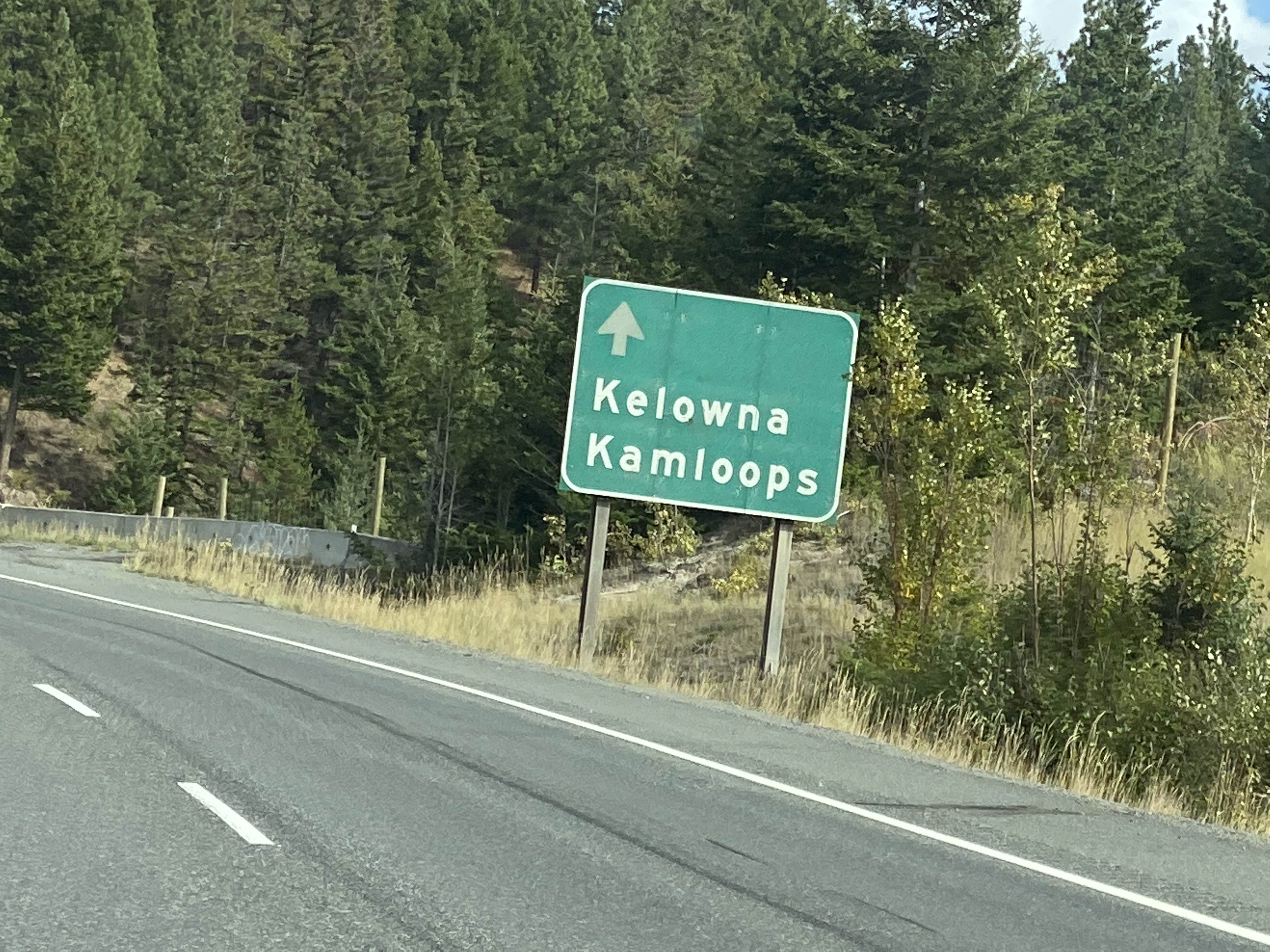 Kelowna Kamloops road trip